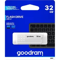 Goodram Usb flash drive Ume2 32 Gb Type-A 2.0 White Ume2-0320W0R11
