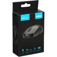 Ibox Mouse I-Box I010 Rook, Wired, Black Imof010