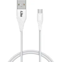 Ilike Charging Cable Usb to Type-C Ict01 White Ict01White