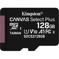 Kingston Technology Canvas Select Plus memory card 128 Gb Microsdxc Class 10 Uhs-I Sdcs2/128Gb