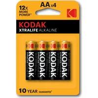 Kodak Xtralife alkaline Aa battery 4 pack 30952027