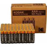 Kodak Xtralife alkaline Aaa battery 60 pack 30422643
