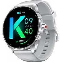 Kumi Smartwatch Gw5 Pro 1.43 cala 300 mAh Srebrny Ku-Gw5P/Sr