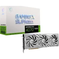 Msi Karta graficzna Geforce Rtx 4070 Ti Super Gaming X Slim White 16Gb Gddr6X 16G