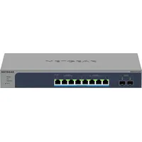 Netgear 8-Port Multi-Gigabit/10G Ethernet Ultra60 Poe Smart Managed Pro Switch with 2 Sfp Ports Ms510Txup Ms510Txup-100Eus
