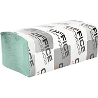 Office Products Ręczniki składane Zz makulaturowe ekonomiczne Products, 1-Warstwowe, 4000 listków, 20Szt., zielone 22047251-02