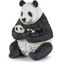 Papo Figurka Panda z młodym siedząca 401146