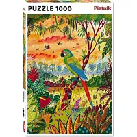 Piatnik Puzzle 1000 - Ara Zielona 333848