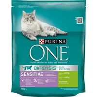 Purina One sensitive Karma dla kotów bogata w indyka i ryż 800G 12212323