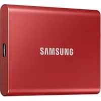 Samsung Dysk zewnętrzny Ssd T7 Portable 1 Tb Czerwony Mu-Pc1T0R/Ww