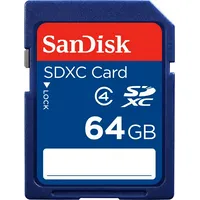 Sandisk 64Gb Sdxc memory card Class 4 Sdsdb-064G-B35