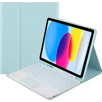 Strado Etui z klawiaturą touchpad do Apple iPad 10.9 22 Tpip22 Niebieskie uniwersalny Art555499