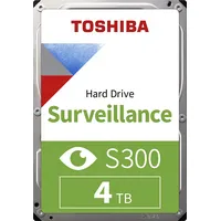 Toshiba Dysk serwerowy S300 Surveillance 4 Tb 3.5 Sata Iii 6 Gb/S  Hdwt740Uzsva