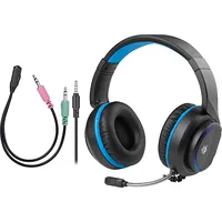 Tracer Gamezone Dragon Blue Led Traslu46621 Headset Head-Band Black