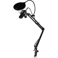 Tracer Microphone set Studio Pro Table microphone Black Tramic46163