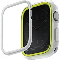 Uniq Etui Moduo Apple Watch 4/5/6/7/Se/8 40/41Mm limonka-biały/lime-white Uniq899