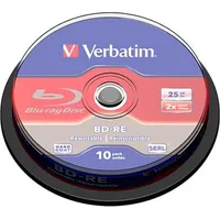 Verbatim Bd-Re 25 Gb 2X 10 sztuk 43694