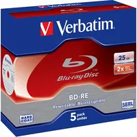 Verbatim Bd-Re 25 Gb 2X 5 sztuk 43615