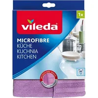 Vileda Kitchen Cleaning Cloth 2In1 Kuchen Microfibre Lilac 168876