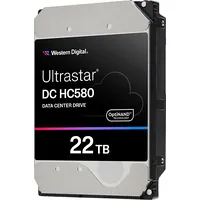 Wd Dysk serwerowy Hdd Western Digital Ultrastar Dc Hc580 Wuh722422Ale6L4 22 Tb 3.5 Sata Iii 0F62785