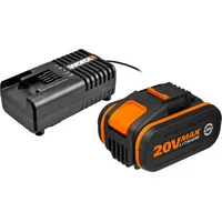 Worx Battery 20V 4,0Ah  charger 2A Wa3604