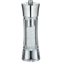 Zassenhaus Młynek do przypraw Aachen soli, śred. 5,8X18 cm, stalowo-akrylowy Zs-035315