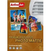 Activejet Papier fotograficzny do drukarki A4 P4-110M100L