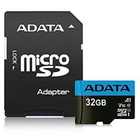 Adata Memory Micro Sdhc 32Gb W/Adap./Ausdh32Guicl10A1-Ra1