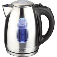 Adler Ad 1223 electric kettle 1.7 L Black,Stainless steel 2200 W Ad1223