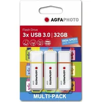 Agfaphoto Pendrive Usb 3.2 Gen 1 32Gb Color Mix Mp3 10555