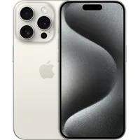 Apple iPhone 15 Pro 15.5 cm 6.1 Dual Sim iOS 17 5G Usb Type-C 128 Gb Titanium, White Mtuw3Zd/A