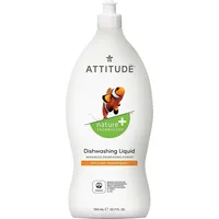 Attitude Attitude, Płyn do mycia naczyń, Skórka Cytrynowa Citrus Zest, 700 ml Att01728