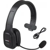 Audiocore 74452 Bluetooth Headset Headphone Noise Reuction Microphone Call Centergoogle Siri Office Wireless Ac864