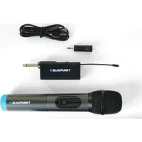 Blaupunkt Mikrofon bezprzewodowy Uhf Wm40U Czarny