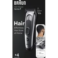 Braun Maszynka do włosów Hairclipper Series 7 Hc7390 srebrny