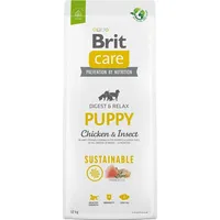 Brit Care Dog Sustainable Puppy Chicken Insect 12Kg 100-172171