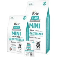 Brit Care Pies 7Kg Mini Light Sterilised Vat010428