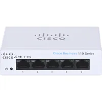 Cisco Cbs110 Unmanaged L2 Gigabit Ethernet 10/100/1000 1U Grey Cbs110-5T-D-Eu