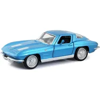 Daffi Chevrolet Corvette Stingray 1963 niebieski Art755315
