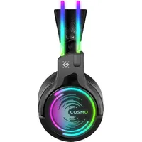 Defender Headphones with microphone Cosmo Pro 7.1 Usb black, Rgb lights 64536
