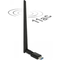 Delock Antena Wlan-Stick Usb3.0 Dualband 300Mbps  ext. Antenne 12535