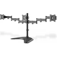 Digitus Universal Triple monitor stand, mount Black Da-90402