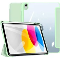 Duxducis Etui na tablet Dux Ducis Toby Apple iPad 10.9 2022 10. generacji  Pencil holder zielone Dds1629