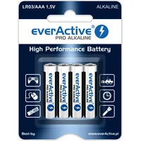 Everactive Alkaline batteries everActive Pro Lr6 Aa - blister card 4 pieces Lr64Blpa