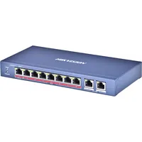 Hikvision Digital Technology Ds-3E0310Hp-E network switch Unmanaged Fast Ethernet 10/100 Power over Poe Blue