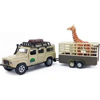 Hipo Land Rover z przyczepą i żyrafą w pud. 521723