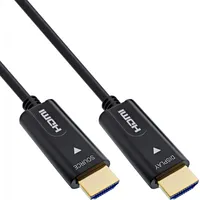 Inline Kabel Hdmi Aoc cable, High Speed with Ethernet, 4K/60Hz, male / male, 70M 17570O