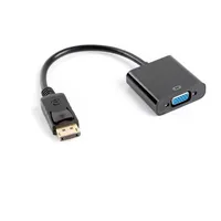Lanberg Ad-0002-Bk video cable adapter 0.2 m Vga D-Sub Displayport Black