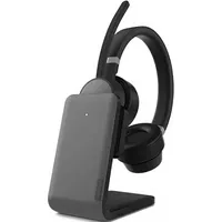 Lenovo Go Wireless Anc Headset Wired  Head-Band Office/Call center Usb Type-C Bluetooth Charging stand Black 4Xd1C99222