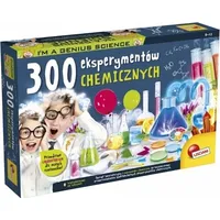 Lisciani Zestaw naukowy Im A Genius 300 eksperymentów chemicznych 304-Pl62362